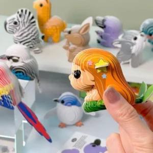 어린이 DIY 애니멀 3D 입체 모형 만들기 랜덤 박스 (WFJDCKD)