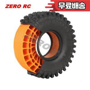 1.9 2.2 타이어 실리콘 고무 인서트 폼 방수 110x37mm RC 크롤러 트럭 휠 AXIAL SCX10 WRAITH