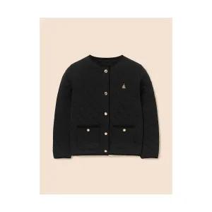 빈폴 키즈 BEANPOLE KIDS 여아 저지 퀼팅 점퍼 블랙 BI5839G035 356664