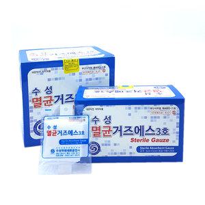 멸균거즈모음 5장씩 멸균포장 20포입 수성