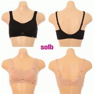 솔브 노와이어 매쉬 스포츠브라 성형가슴 맞춤브라 B컵 SBRS104B