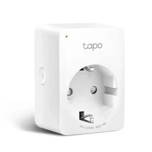 [1팩] Tapo P100 10A 2300W 스마트 플러그 구글 홈 지원 Wi-Fi 모니터링 타이머 콘센트