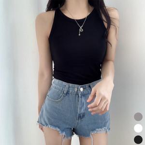 데이룸 기본 홀터넥 나시 민소매