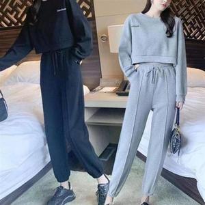 부드러운 셋트 트레이닝복 여자츄리닝 촉감 면소재 여