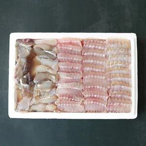 [맛군][바로배송]국내산 정품 흑산도홍어 목포홍어 선물세트 500g (강한삭힘)
