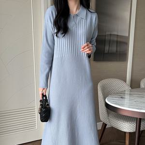 걸스데일리 / 걸스데일리/ Muse12 마일드 골지 A라인 니트원피스