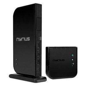 무선 HDMI 및 비디오 노트북 1080P 송신기 박스 위한 케이블 ARIES 입력 블러레이 3D HD 오디오를 디지털 에서 수신기 PC NYRIUS 스트리밍하기 PS4 NAVS502 HOME 2X 위성 DVD