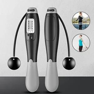 [베프몰]무소음 MAAVUOHK 무선 디지털 스마트 카운터 줄넘기 M10869