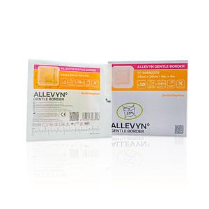 알레빈 젠틀보더 10cmx10cm 10매입 Allevyn GENTLE BODER 드레싱 밴드