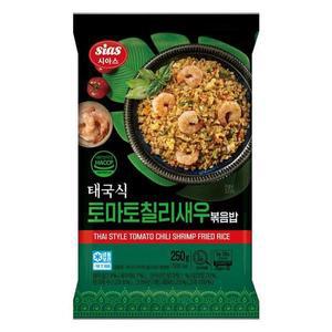 시아스 태국식 토마토 칠리새우 볶음밥 250g x 10봉 (S30200696)