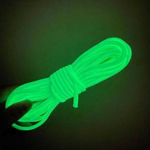 등산 로프 야광 낙하산 코드 랜야드 경고 밀 스펙 타입 원 스트랜드 클라이밍 캠핑 생존 장비 4mm