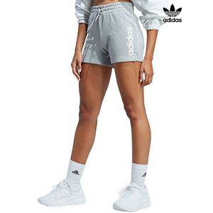 [하프클럽/아디다스]adidas 여성 W 리니어로고 프렌치테리 쇼츠 반바지_IC4443