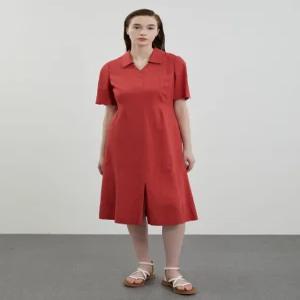 [올리비아로렌] 핏앤플레어 롱 원피스VOCOA4M4211