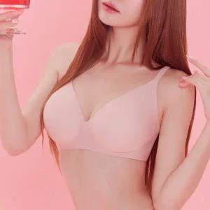 [크라시앙]자체제작 3cm 젤리 볼륨브라 노와이어 심리스 옆볼륨브라 A컵 B컵 브라단품