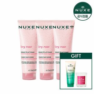[3SET] 눅스 베리로즈 페이스 스크럽 75mlX3 + GIFT