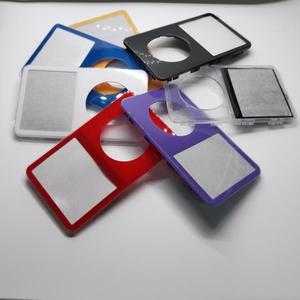 iPod 비디오 5세대/5.5세대,30GB/60GB/80GB,검정색,파란색,빨간색,보라색,흰색,투명용 교체용 전면 케이스/