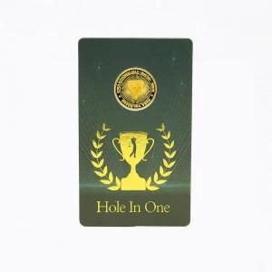 한국공인금거래소 24k 순금 골프 골드 코인 1.875g 반돈 이글 홀인원 싱글 기념