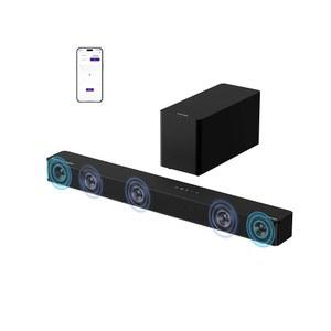 서브우퍼, 돌비 애트모스, 보이스MX & 베이스MX 테크, 스마트 TV용 300W 사운드바, 홈 시어터 서라운드 사운드 시스템, 앱, BT 5 4, 포세이돈 M60 2025년형 이 탑재된 ULTIMEA 5 1CH 서라운드 사운드바