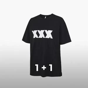 [젝시믹스] 트리플 엑스 숏슬리브 1+1 (XT1001T)