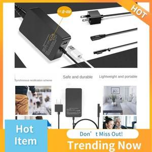 AB08-65W 15V 4A 전원 노트북 어댑터 충전기 Microsoft Surface Pro 7 6 5 4 3 EU 플러그에 적합