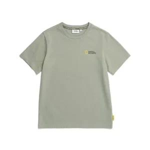 [내셔널지오그래픽 키즈] K232UTS130 그래픽 반팔티 LICHEN KHAKI 399736