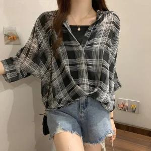 워릭 이너세트 체크셔츠