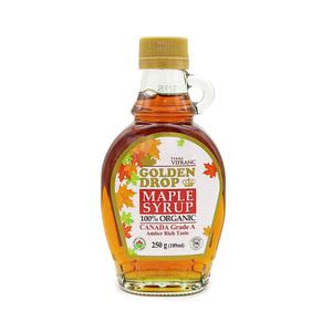 [골든드롭] 캐나다 그레이드A 앰버리치 유기농 메이플 시럽 250g(189ml)