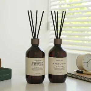 [MD Pick!] 프리미엄 대용량 디퓨저 500ml 2개입 + 샤쉐 1P 랜덤향 / 실내 인테리어 끝판왕 대용량 홈스타일링 구성 집들이 선물