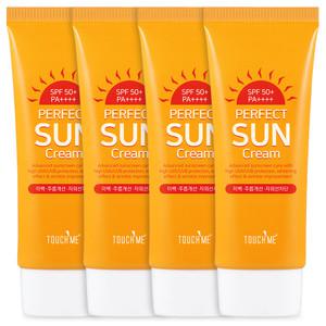 터치미 퍼펙트 썬크림 SPF50+ 60mlX4개 선크림
