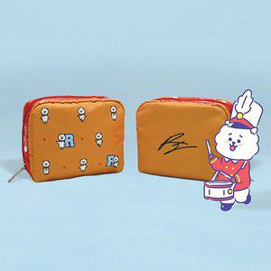 [레스포색](김해점)BT21 알제이 스퀘어 코스메틱 파우치 [6701.K906]