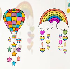 208 민화샵 썬캐쳐 모빌 자개 모빌 인테리어 드림캐쳐 DIY
