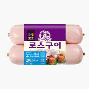 [목우촌] 주부9단 로스구이햄 500g x 1개