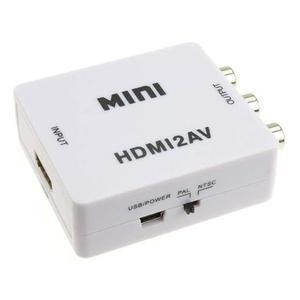 [RG4M6OR0]HDMI to AV 3RCA 컨버터 Audio OK LS HD2AV IP