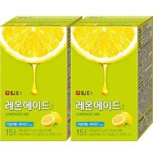 담터 레몬 에이드 15T x 2개