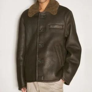 25 FW 아워레가시 알레스카 Alaska 레더 무스탕 자켓 브라운 M4249AR
