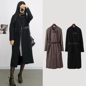 classdisplaynone[자켓/코트/롱/트임/버클/수술/라운드네크라인/데일리룩/유니크룩/페