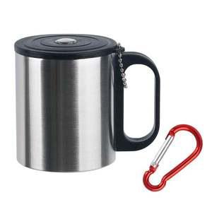 나침반 이중 스텐컵 200ml