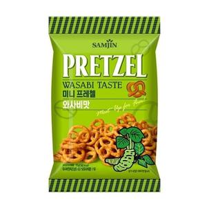 삼진 미니프레첼 와사비 70g x 24입
