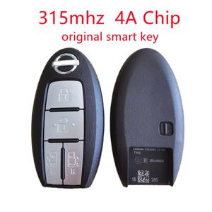 퀘스트 세레나 C27 용 스마트 키 315MHZ TNX2 ID4A 칩 리스 엔트리 자동차 리모컨 포함