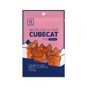 치킨 N 브리더랩 연어 100g 큐브캣