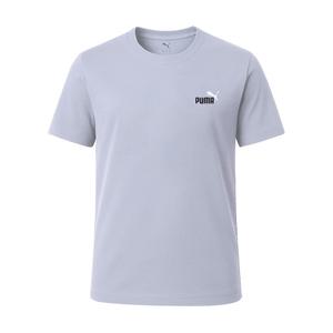 푸마 PUMA 에센셜 투컬러 NO.1 스몰로고 남성 반팔티 반팔 티셔츠 스카이 민트 684717-47