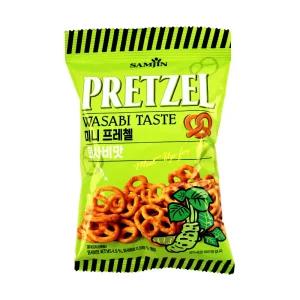 삼진씨앤에프 미니프레첼 와사비 70g