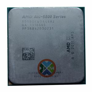 AMD A10-Series A10 5800K 5800 쿼드 코어 CPU 프로세서 AD580KWOA44HJ/AD580BWOA44HJ 0 소켓 FM2