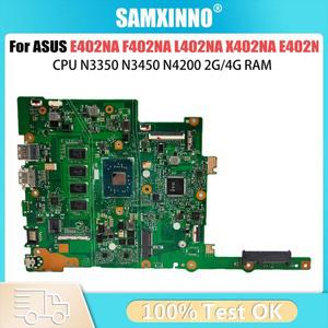 컴퓨터 메인보드 ASUS F402NA E402NA L402NA X402NA 노트북 N3350 N3450 N4200 2G 4G-RAM 0G 32G 64G-SSD