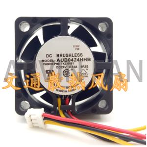 AUB0424HHB 4015 섀시 냉각 FAN 4 CM/cm DC24V 0.13A