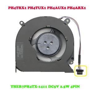 노트북 CPU 냉각 FAN Tongfang PH4TRX1 PH4TUX1 PH4AUX2 PH4ARX1 THER7PH4TX-1411 DC5V 2.5W 4PIN