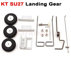 1set SU27 어셈블리 KT 보드 랜딩 기어 2.5mm 경질 강철 와이어 54g FPV RC 고정 날개 비행기 Quadcopter스