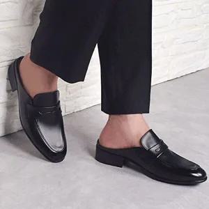 남성 뮬구두 고급 슬리퍼 인기 편한 신발 블로퍼 슈즈-W63259A