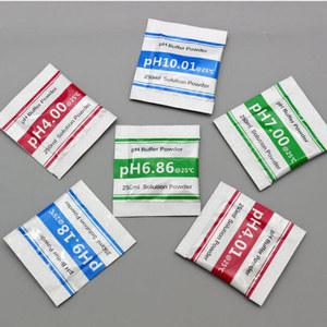 PH 보정용 pH 측정기 완충제 분말 용액, 200 팩, 용액 4.00.4.01.6.86,7.00,9.18.10.01