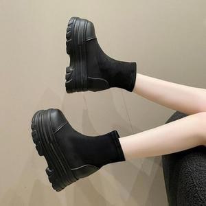 여성레인 URS1821620 여자장화 웨스턴부츠 여성미들부츠 하프부츠 스웨이드미들부츠 8
